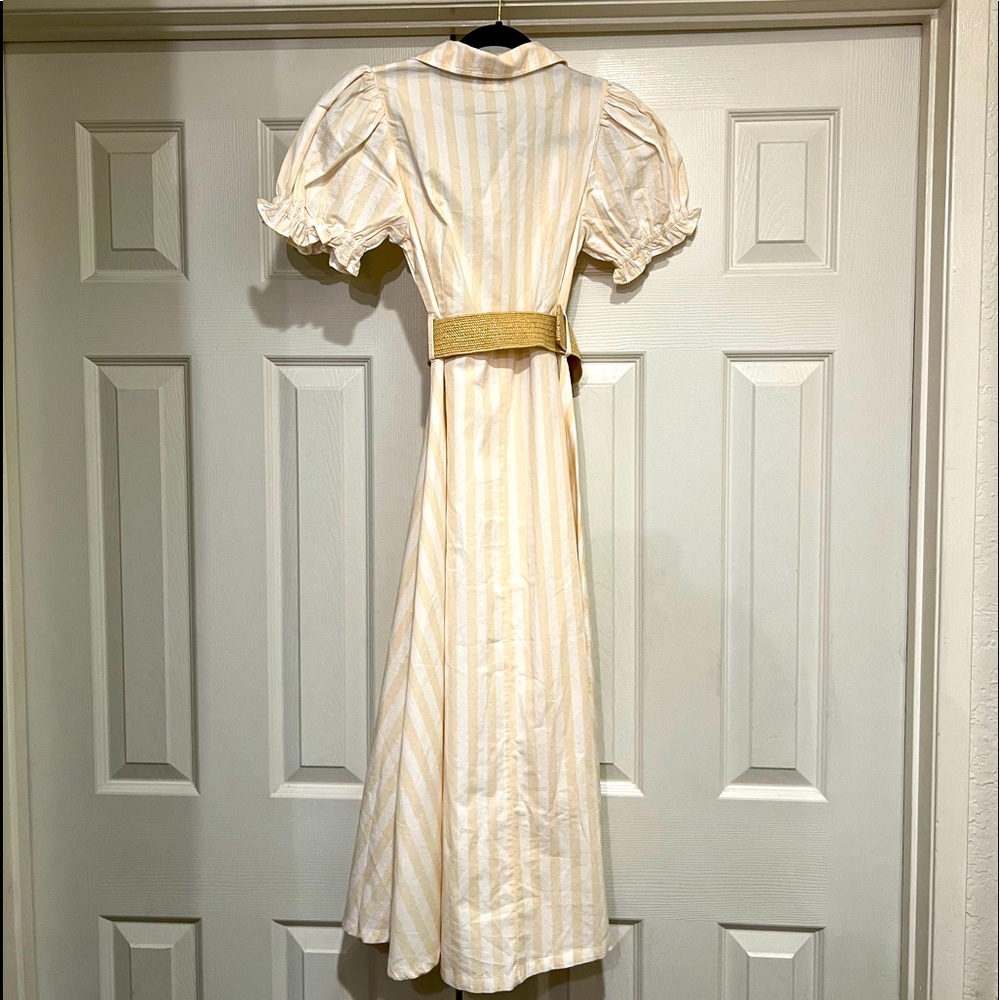 NWT WEWOREWHAT MACRO STRIPED BELLA MAXI DRESS - Picture 13 of 14